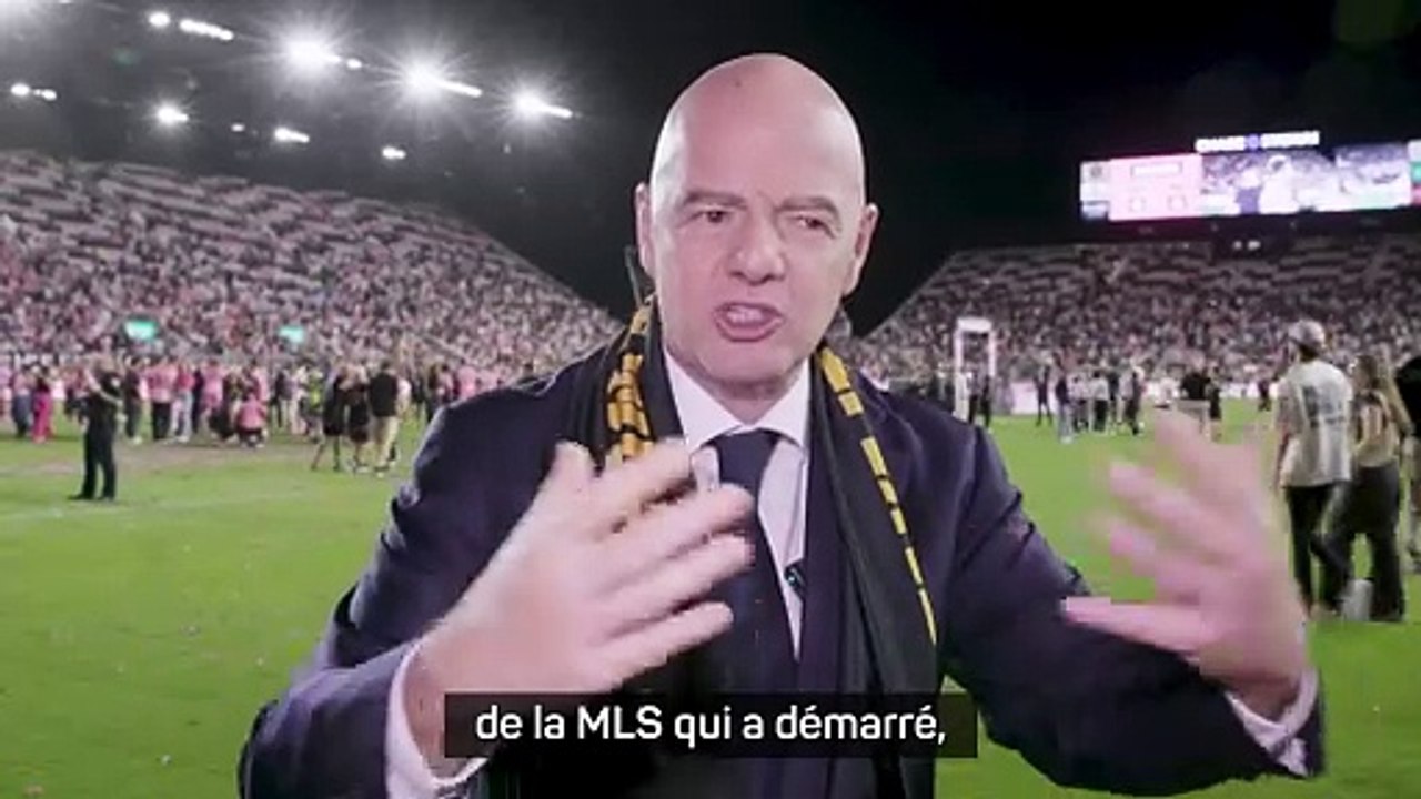 Infantino : "Nous ferons du football le sport n°1 en Amérique du Nord"