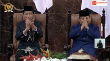 Momen Jokowi Tepuk Tangan Bangga untuk Prabowo Saat Pelantikan Presiden-Wapres RI