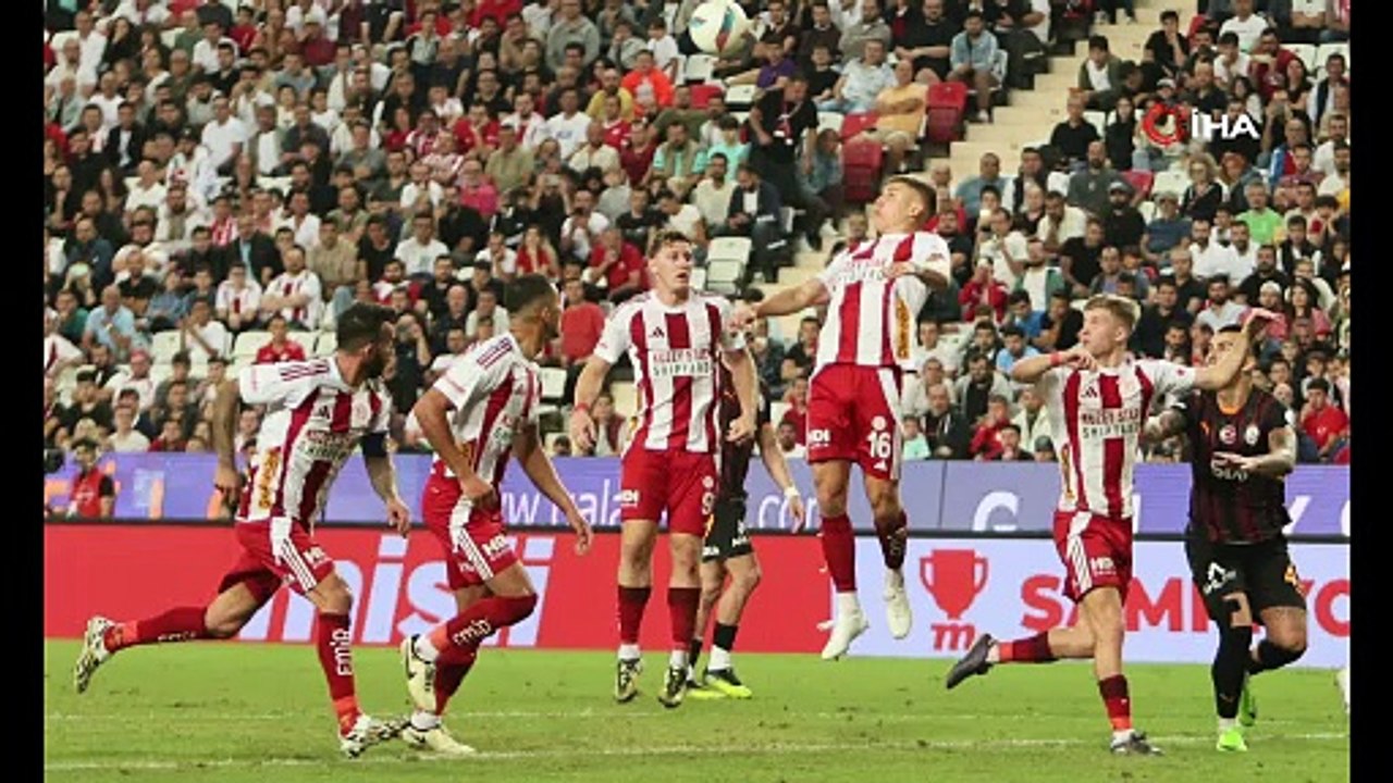 Trendyol Süper Lig: Antalyaspor: 0 - Galatasaray: 3 (Maç sonucu)