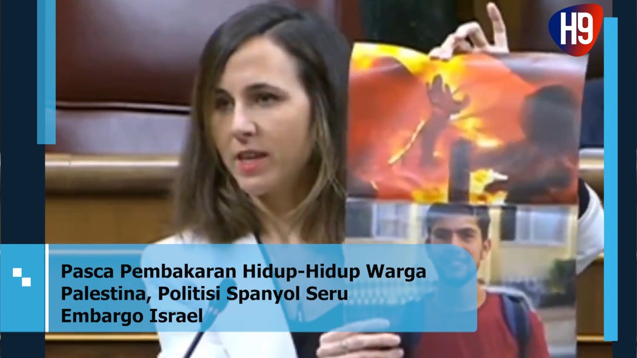 Pasca Pembakaran Hidup-hidup Warga Palestina, Politisi Spanyol Serukan Embargo Israel
