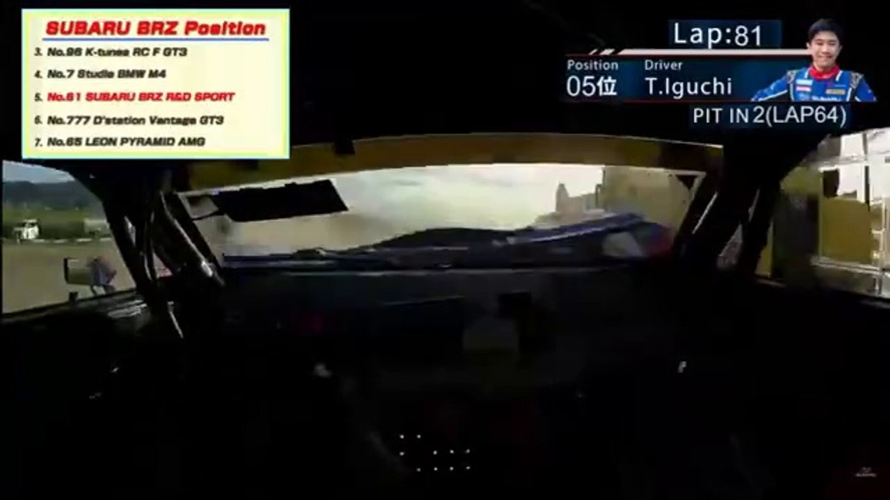 Super GT 2024 3H Autopolis  Race Iguchi Big Crash Brake Failure