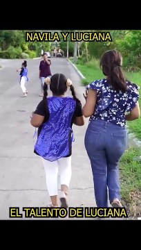El talento de luciana #humor #finalinesperado #luciana #navila #talento