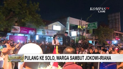 Naik Maung Berwana Hitam, Jokowi dan Iriana Sapa Warga Solo
