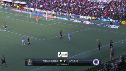 Kilmarnock vs Rangers 2 half