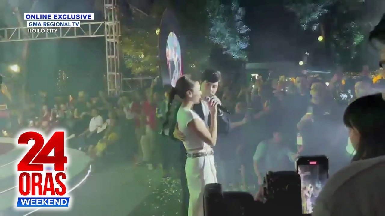 ONLINE EXCLUSIVE: Alden Richards at Kathryn Bernardo, nangharana sa Iloilo City sa saliw ng official soundtrack ng "Hello, Love, Again" | 24 Oras Weekend