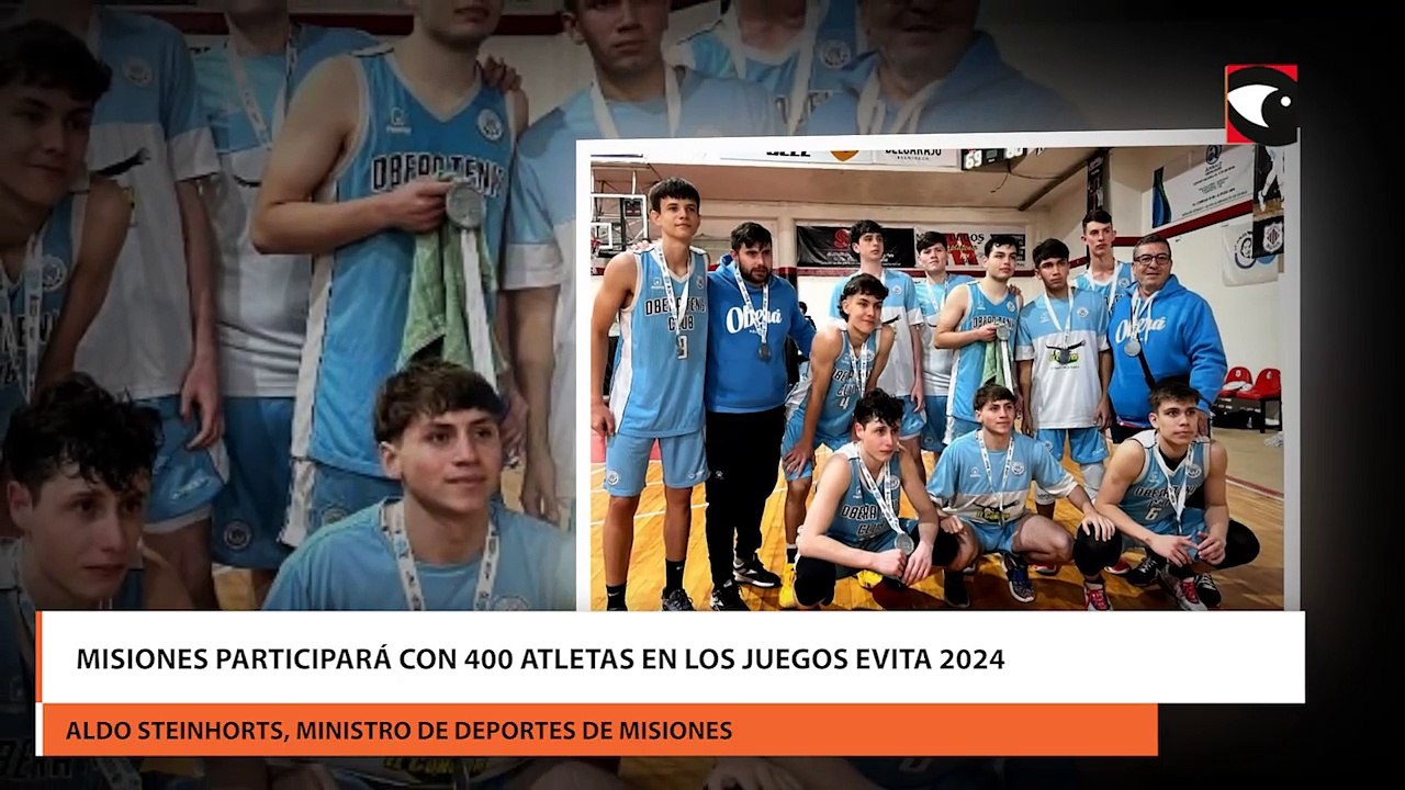 Misiones participará con 400 atletas en los Juegos Evita 2024 Vídeo