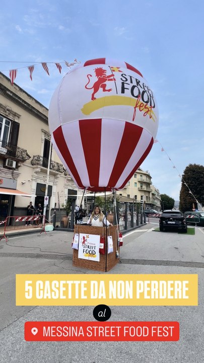 Messina Street Food Fest, le 5 casette da non perdere