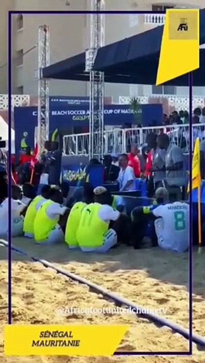 #CAN #BeachSoccer #Égypte2024  : La #Mauritanie crée la surprise et fait chuter le #sénégal 5-2