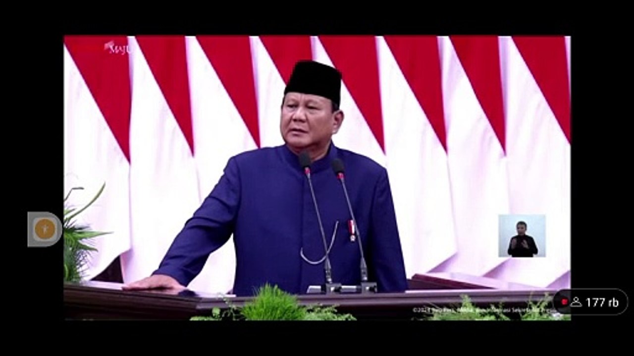 Pidato Pertama Presiden RI Prabowo, Bagian 13