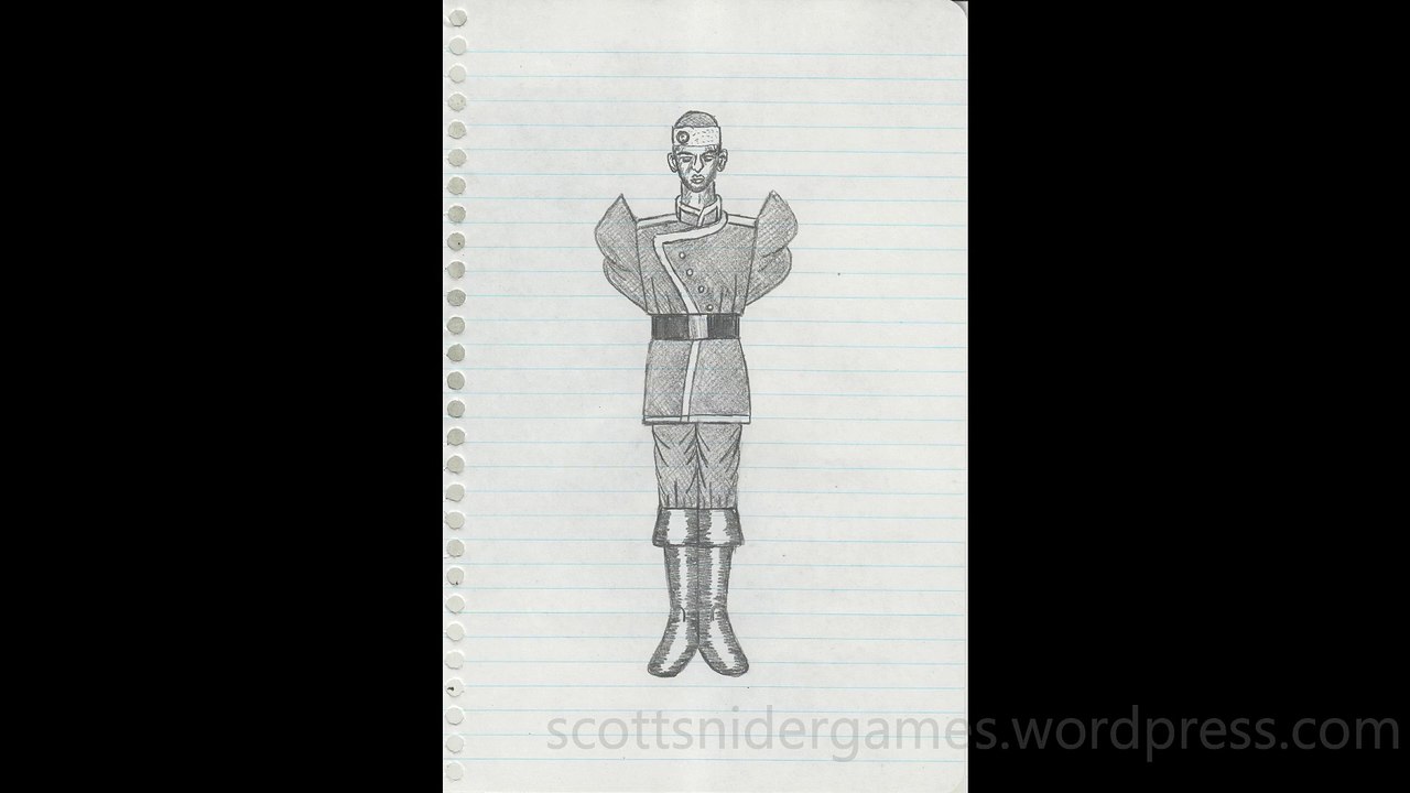 Soldier Pencil Sketch Video #468 (10-20-2024)