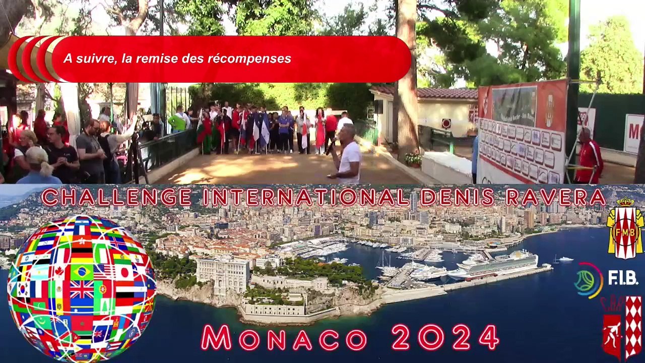 Remise des récompenses, Challenge Denis Ravera, Monaco 2024