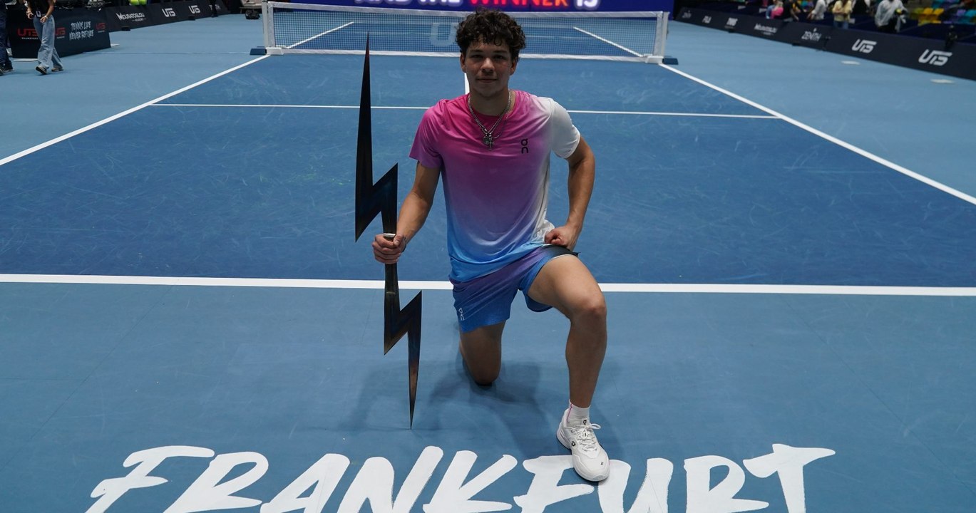 "The Mountain" Ben Shelton wins his first UTS title in Frankfurt
