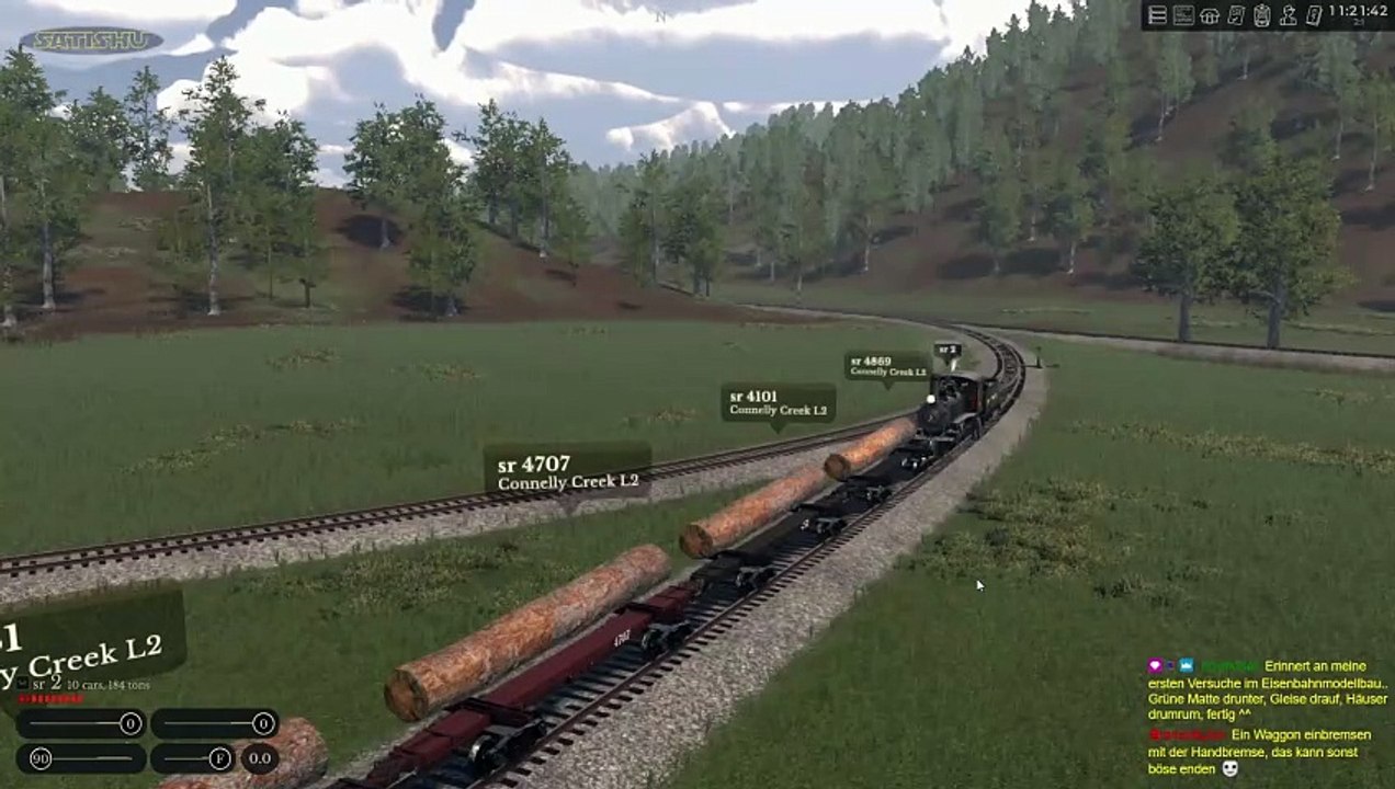 Holz zum Sägewerk. | Railroader | Ep. 4