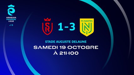 J5 : Reims – Nantes (1-3), le résumé