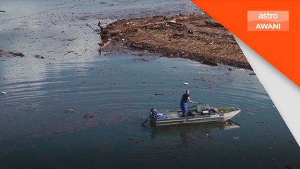 Sukarelawan tampil bersihkan Tasik Jablanica susulan banjir
