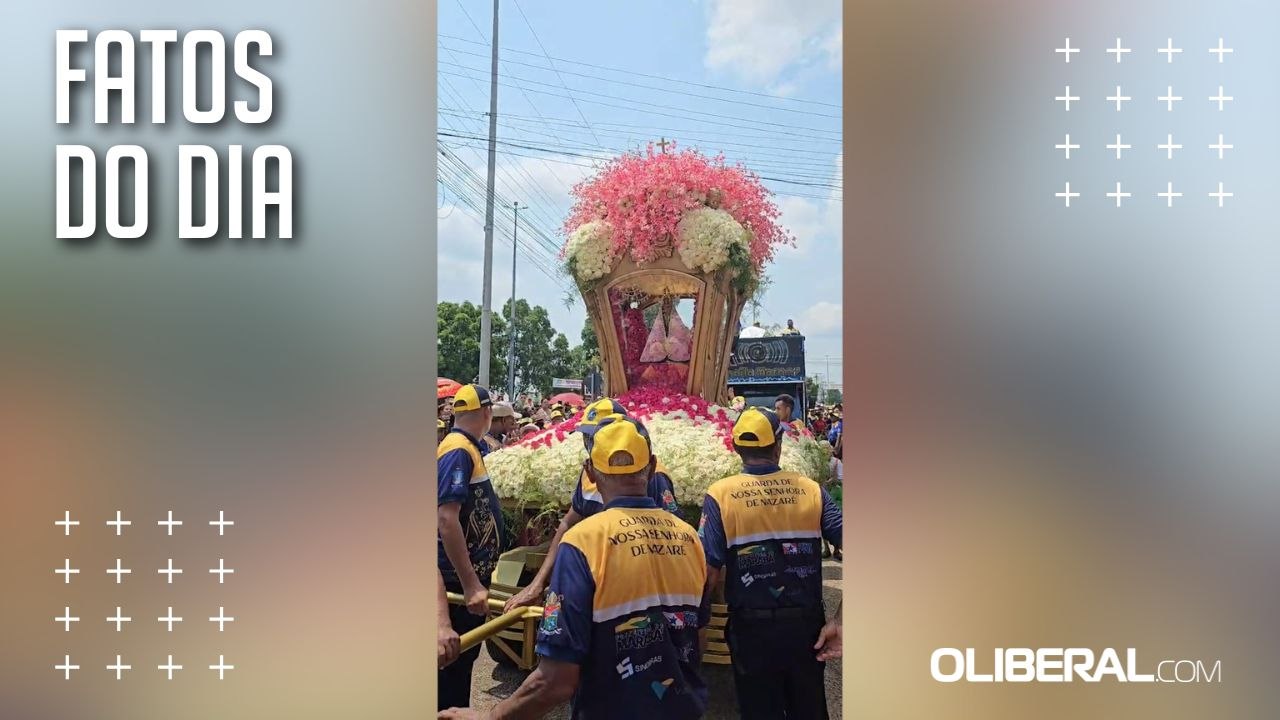 Círio de Marabá reúne fiéis em romaria pelas ruas da cidade neste domingo