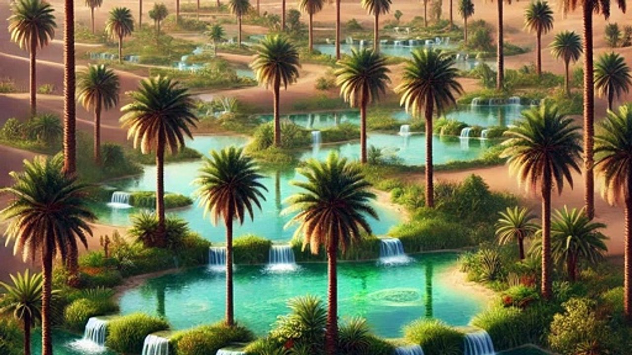 „Das Manna und die Wachteln: Die Vorsehung des Herrn in der Wüste Sin“ (Exodus Kapitel 16) von François BERDIHAN