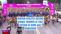 Kenyan athletes record double triumph at first edition of Rome Half Marathon
