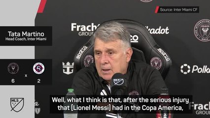 Injury-hit Messi starting to find rhythm following hat-trick - Martino