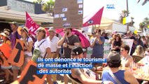 Manifestations contre le sur-tourisme aux Îles Canaries