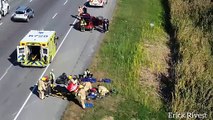 Un accident provoque une congestion sur l’autoroute 30