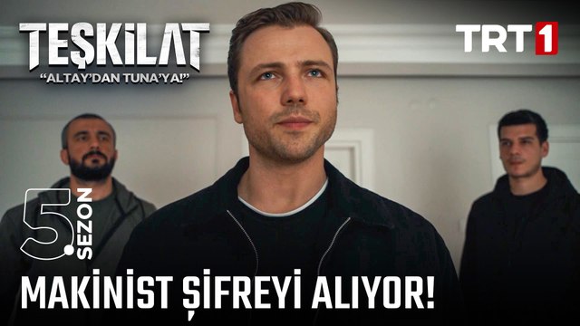 Altay şifreyi Makinist'e veriyor! | #Teşkilat 116. Bölüm