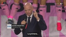 El momento en el que Infantino confirma que el Inter Miami disputará el Mundial de Clubes