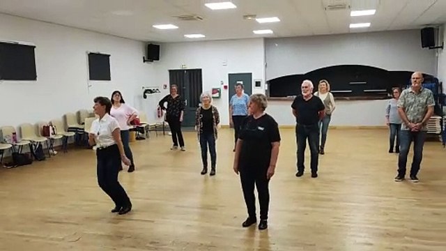 Cours débutants du 14102024 - Apprentissage The Honky Tonk Higway.