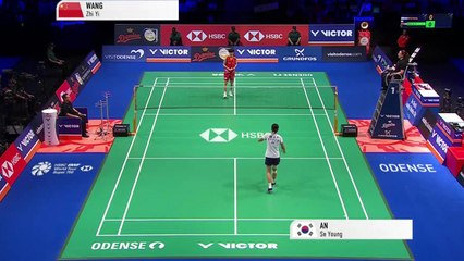 Le replay de la finale du simple dames - Badminton - Open du Danemark