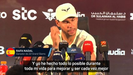 Rafa Nadal: "Una era increíble está llegando a su fin"