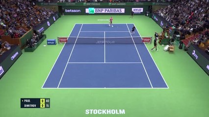 Download Video: Stockholm - Paul domine Dimitrov et décroche son troisième titre de l'année