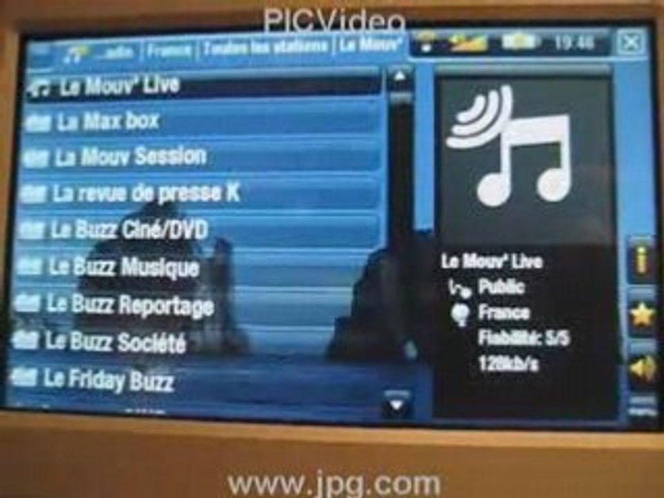 Plug-in Webradio & WebTV