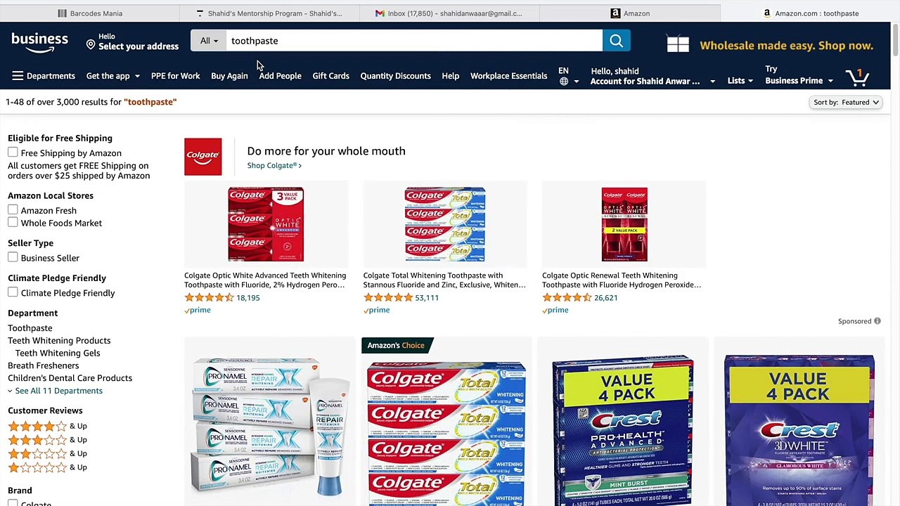 12.How To List Your First Product And Send It To Amazon Fulfillment Center Lesson#1