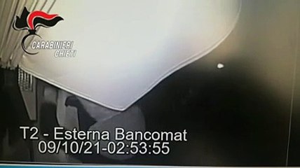 Fara San Martino: il fallito assalto con esplosivo allo sportello bancomat