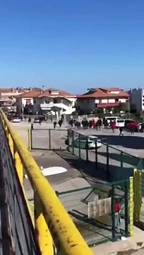 I tafferugli allo stadio tra le tifoserie di Giulianova e Lanciano