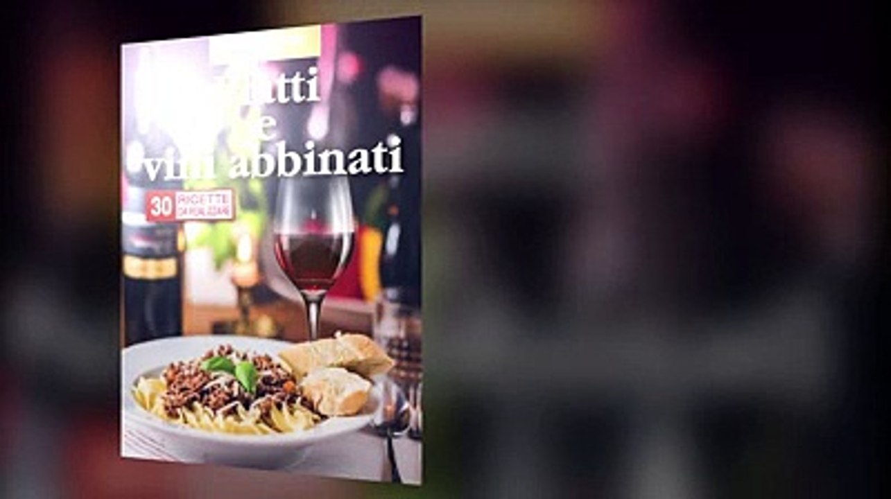 Il Centro regala il libro di cucina "Piatti e vini abbinati"
