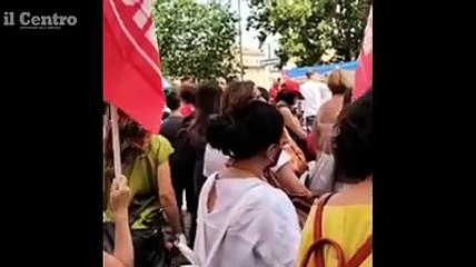 Da Teramo al ministero a Roma, la protesta dei ricercatori precari dell?Istituto zooprofilattico