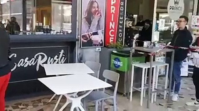 Colpi di pistola in piazza Salotto, ecco il locale della sparatoria