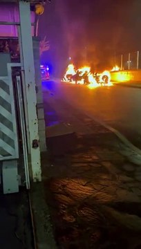 Il video delle auto a fuoco, da qui sono partite le indagini dei carabinieri