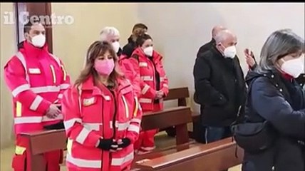 Tragedia Campo Felice, il medico del 118 ricorda le vittime durante la messa