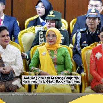 Momen Kaesang Pangarep, Kahiyang Ayu dan Bobby Nasution Disoraki Saat Pelantikan Presiden, Ada yang Cengengesan
