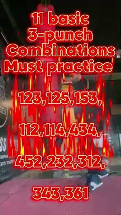 11 essential 3-punch combinations  #boxing #boxingtechnique #boxingtraining #combination #boxeo @abdulmanangloveson