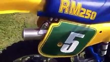 Crisp sounds of a 1984 Suzuki RM250 in action! Video courtesy of Samuel Palazzi’s YouTube channel.