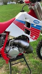 Check out this “Stunning” 1990 KTM 250 restoration from the Instagram page of @carsonbrown_910. #MotocrossHistory