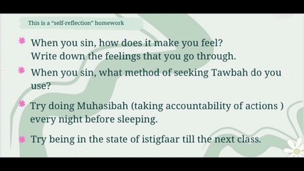 Making a strong commitment not to return to the sin in the future