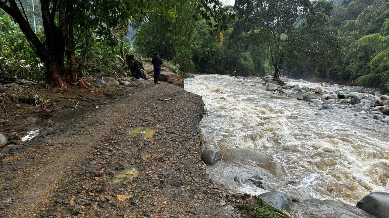 Más de 1.500 personas quedaron incomunicadas en Betania por las lluvias
