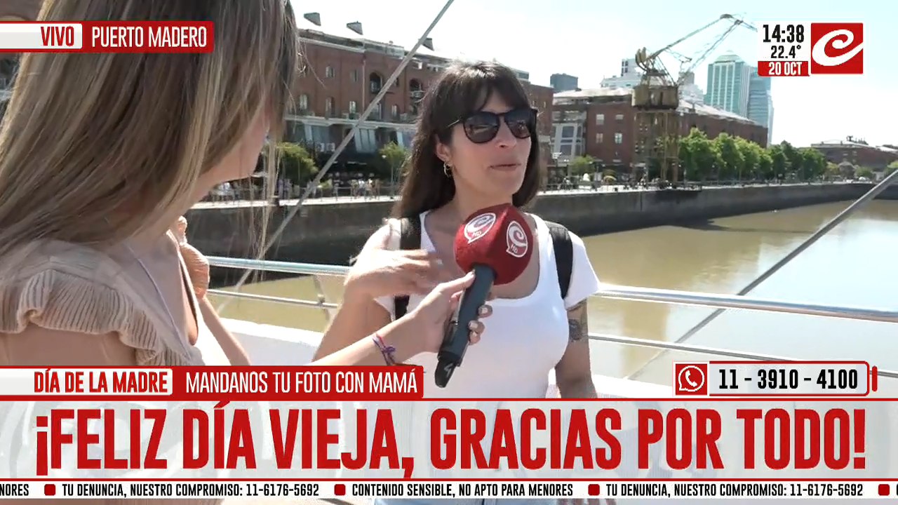 Día de la Madre en Puerto Madero