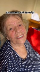 Anneanne evlerinin kendine has olan dekoru ve hissettirdikleri…