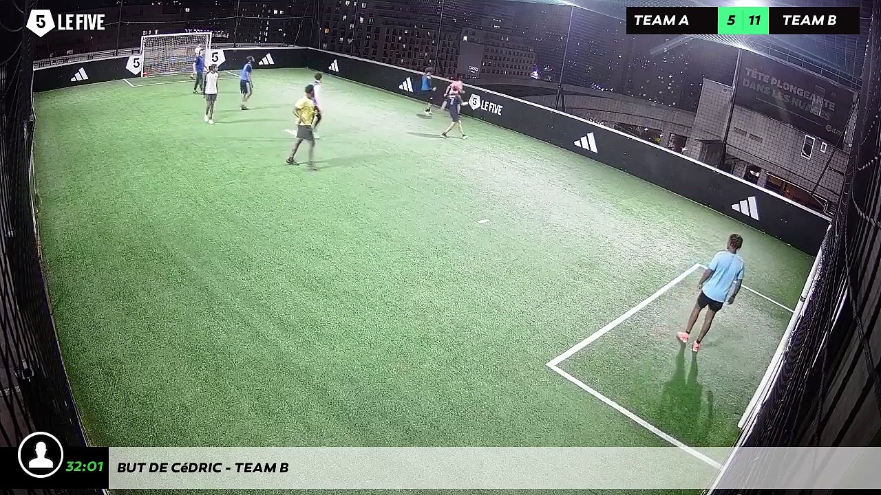 But de Cédric - Team B