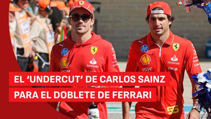 La genialidad que inventó Sainz contra el todopoderoso Verstappen para adelantarle
